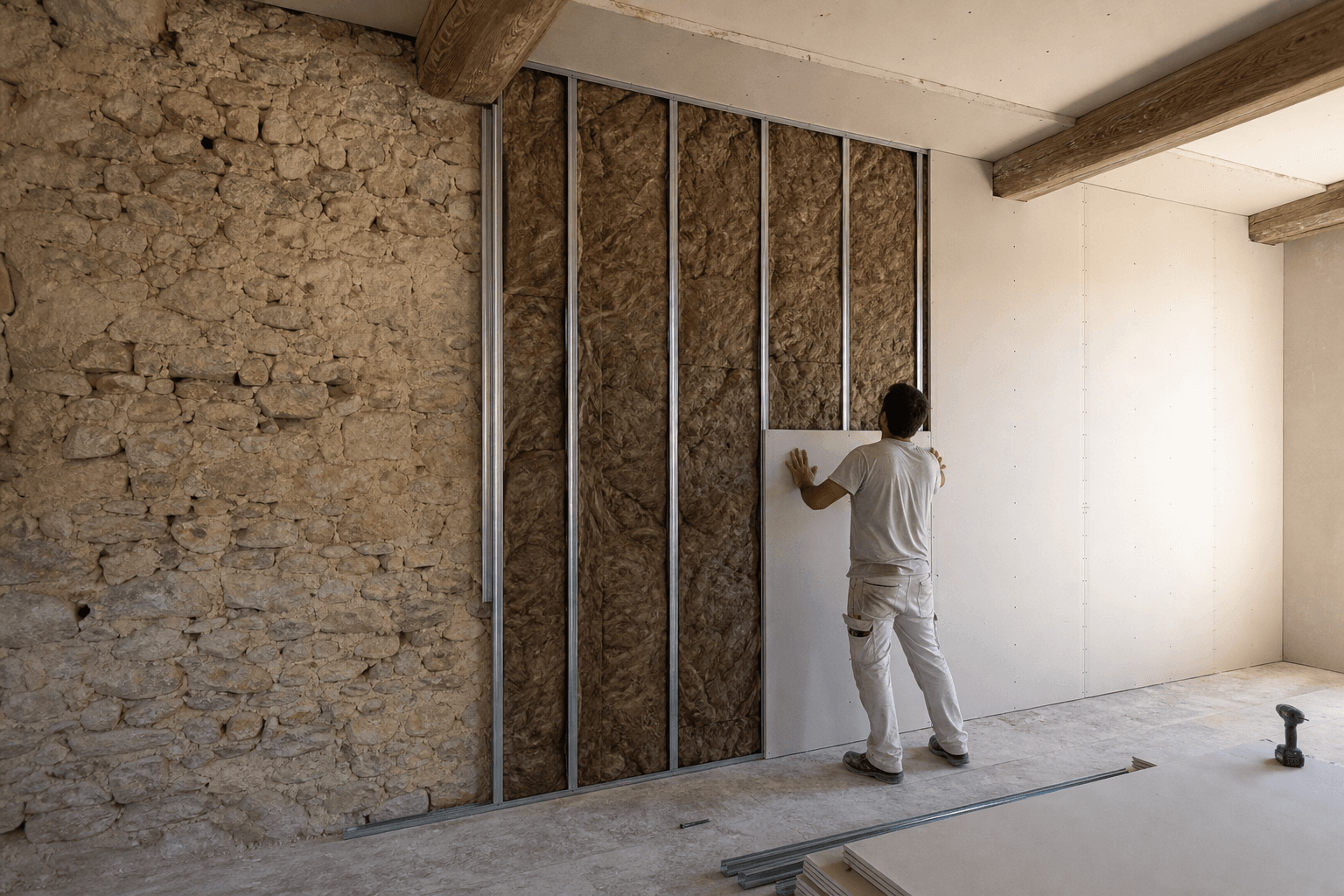 Doublage des murs